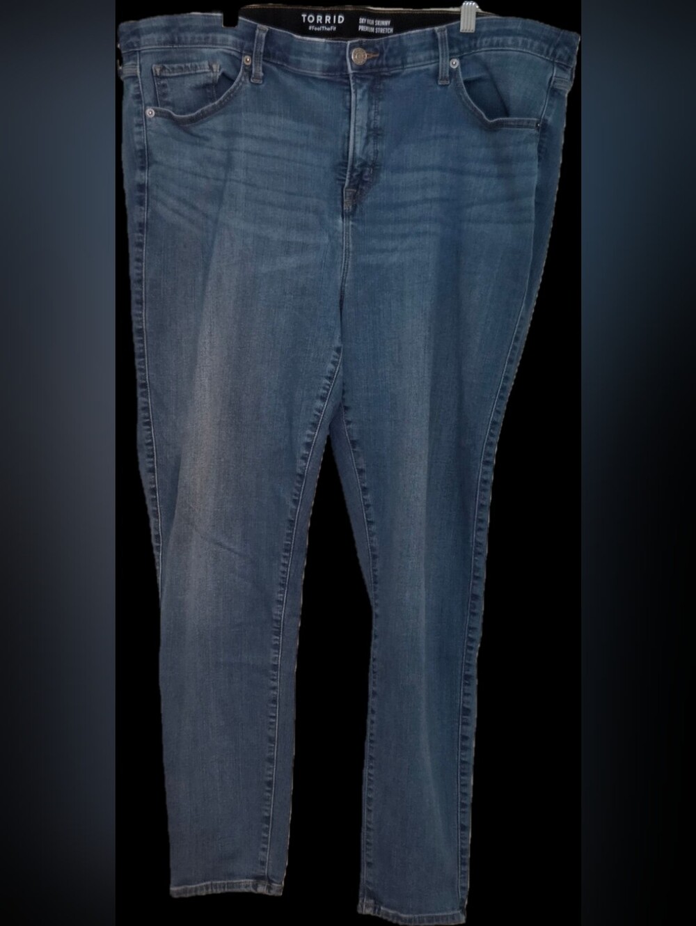 Torrid Jeans 22T Sky High Skinny Premium Stretch Used.            D253
